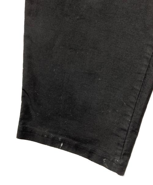 COMME des GARCONS HOMME（コムデギャルソン オム）COMME des GARCONS HOMME (コムデギャルソン オム) モールスキンワイドパンツ/Moleskin wide leg pants ブラック サイズ:Mの古着・服飾アイテム