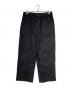 COMME des GARCONS HOMME（コムデギャルソン オム）の古着「モールスキンワイドパンツ/Moleskin wide leg pants」｜ブラック
