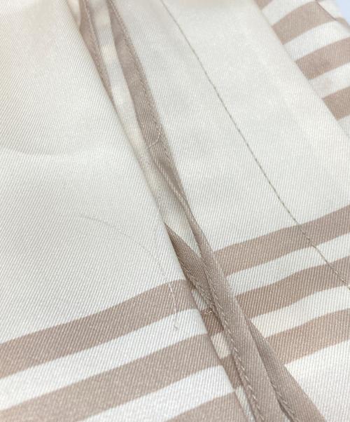 eimy istoire（エイミーイストワール）eimy istoire (エイミーイストワール) スカーフパターンミニスカート/Scarf pattern mini skirt ベージュ サイズ:38の古着・服飾アイテム