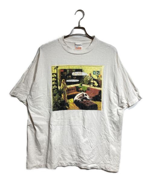 SAINT MICHAEL（セントマイケル）SAINT MICHAEL (セントマイケル) ジェイミー・リードTシャツ/JR SS T-SHIRT/JAMIE REID ホワイト サイズ:XLの古着・服飾アイテム