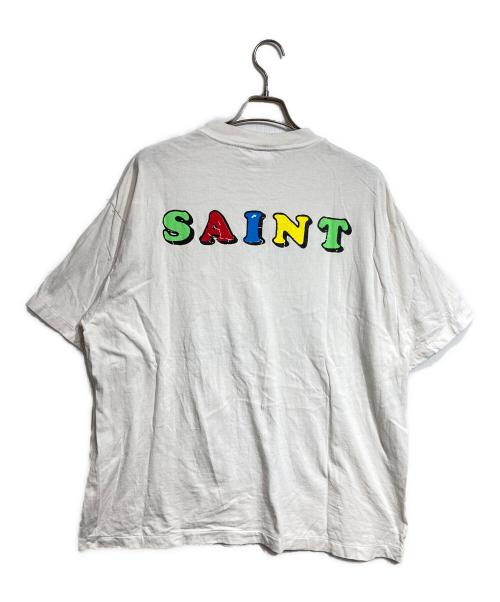 SAINT MICHAEL（セントマイケル）SAINT MICHAEL (セントマイケル) ジェイミー・リードTシャツ/JR SS T-SHIRT/JAMIE REID ホワイト サイズ:XLの古着・服飾アイテム