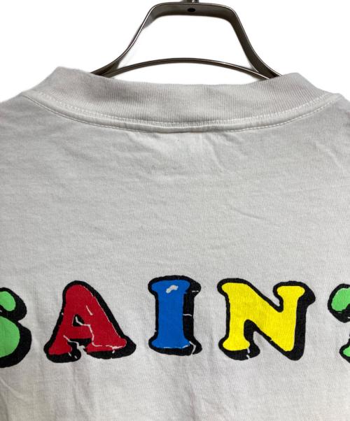 SAINT MICHAEL（セントマイケル）SAINT MICHAEL (セントマイケル) ジェイミー・リードTシャツ/JR SS T-SHIRT/JAMIE REID ホワイト サイズ:XLの古着・服飾アイテム