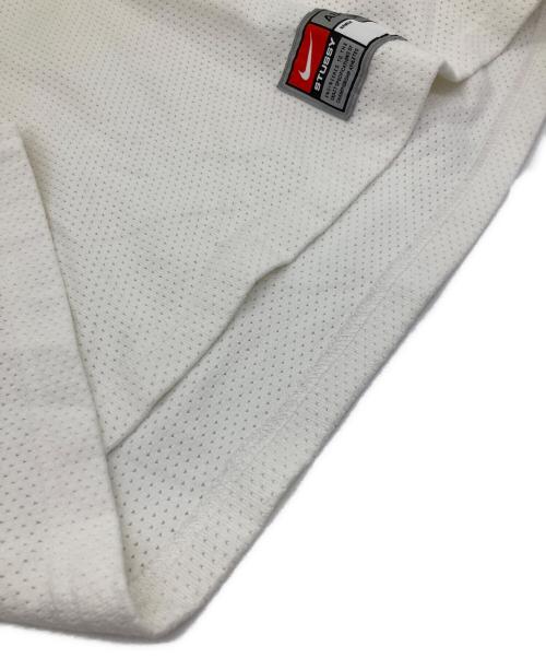 NIKE（ナイキ）NIKE (ナイキ) stussy (ステューシー) DRI FIT MESH JERSEY ホワイト サイズ:Lの古着・服飾アイテム