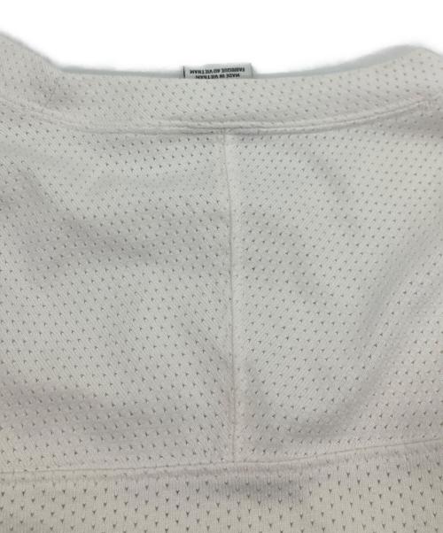 NIKE（ナイキ）NIKE (ナイキ) stussy (ステューシー) DRI FIT MESH JERSEY ホワイト サイズ:Lの古着・服飾アイテム