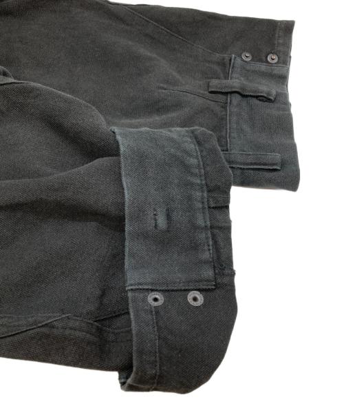HYEIN SEO（ヘインソ）HYEIN SEO (ヘインソ) CURVED FLAP POCKET WITH PLEATS CARGO PANTS/カーゴパンツ ブラック サイズ:2の古着・服飾アイテム