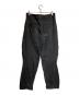 HYEIN SEO (ヘインソ) CURVED FLAP POCKET WITH PLEATS CARGO PANTS/カーゴパンツ ブラック サイズ:2：18000円