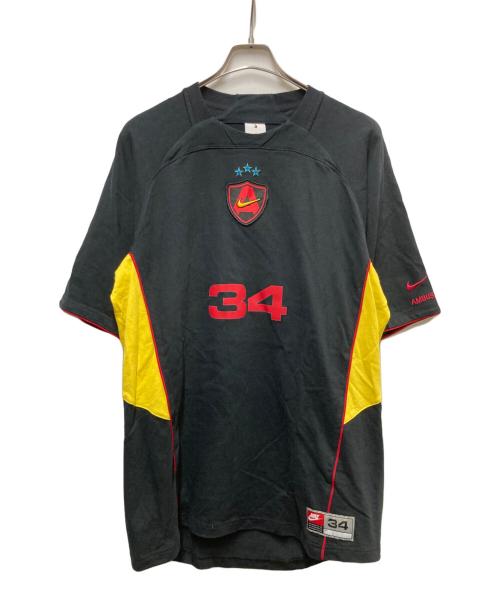 NIKE（ナイキ）NIKE (ナイキ) AMBUSH (アンブッシュ) Jersey Top ブラック×イエロー サイズ:Lの古着・服飾アイテム