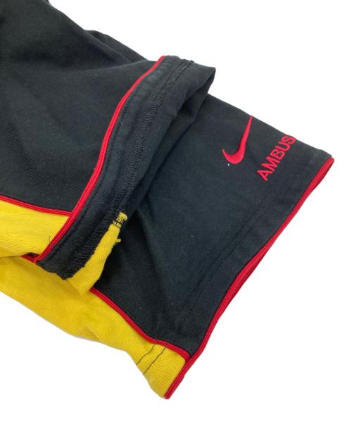 NIKE（ナイキ）NIKE (ナイキ) AMBUSH (アンブッシュ) Jersey Top ブラック×イエロー サイズ:Lの古着・服飾アイテム
