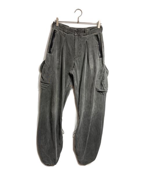 HYEIN SEO（ヘインソ）HYEIN SEO (ヘインソ) Washed Cargo Pants/ウォッシュドカーゴパンツ グレー サイズ:2の古着・服飾アイテム