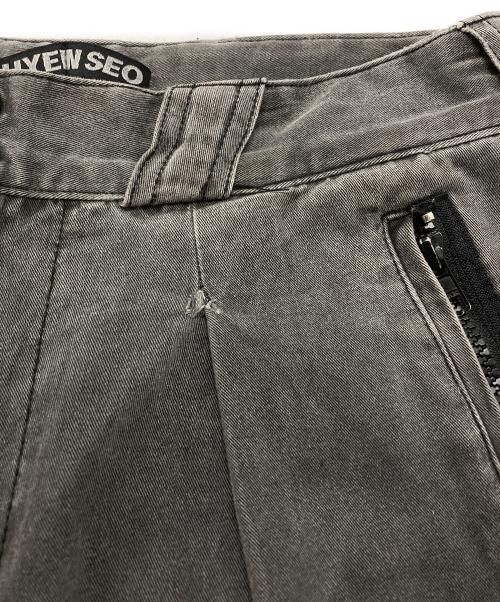 HYEIN SEO（ヘインソ）HYEIN SEO (ヘインソ) Washed Cargo Pants/ウォッシュドカーゴパンツ グレー サイズ:2の古着・服飾アイテム