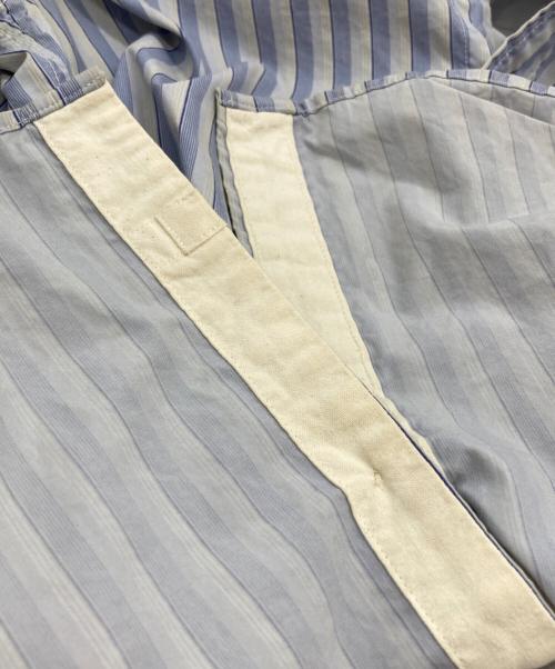 RRL（ダブルアールエル）RRL (ダブルアールエル) ストライプシャツ/striped shirt ブルー サイズ:3の古着・服飾アイテム