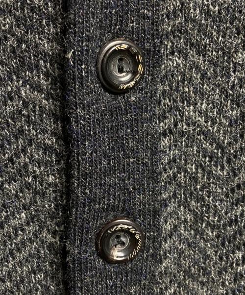 RRL（ダブルアールエル）RRL (ダブルアールエル) ウールヘリンボンジレ/Wool herringbone vest  グレー サイズ:Sの古着・服飾アイテム