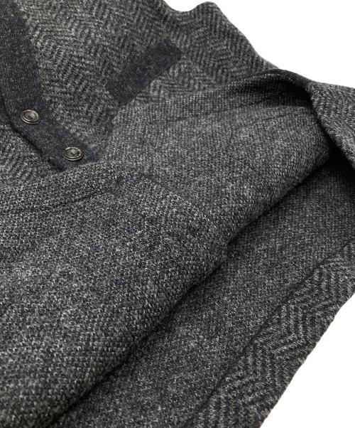 RRL（ダブルアールエル）RRL (ダブルアールエル) ウールヘリンボンジレ/Wool herringbone vest  グレー サイズ:Sの古着・服飾アイテム