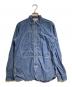 JUNYA WATANABE MAN（ジュンヤワタナベマン）の古着「Chambray shirt/ポケット&ステッチシャンブレーシャツ」｜インディゴ