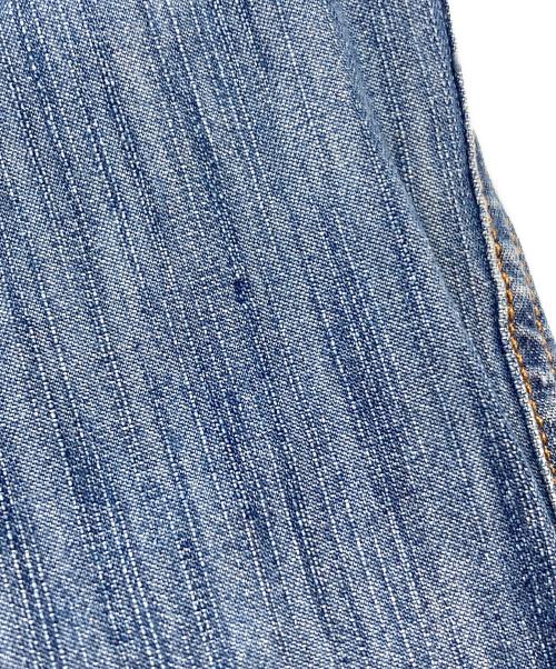 MARTIN MARGIELA（マルタン・マルジェラ）MARTIN MARGIELA (マルタン・マルジェラ) エルボーパッチデニムウエスタンシャツ/Denim Western Shirt with Elbow Patches ブルー サイズ:44の古着・服飾アイテム