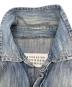 中古・古着 MARTIN MARGIELA (マルタン・マルジェラ) エルボーパッチデニムウエスタンシャツ/Denim Western Shirt with Elbow Patches ブルー サイズ:44：18000円