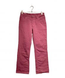 MARTIN MARGIELA（マルタン・マルジェラ）の古着「カルゼフレアデニム / Kersey flare jeans」｜レッド