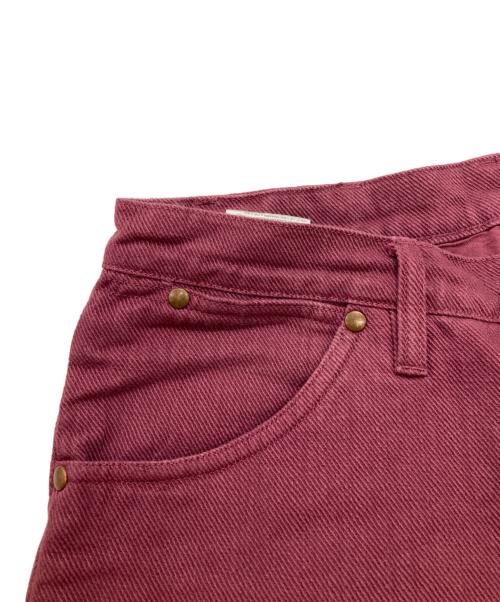 MARTIN MARGIELA（マルタン・マルジェラ）MARTIN MARGIELA (マルタン・マルジェラ) カルゼフレアデニム / Kersey flare jeans レッド サイズ:46の古着・服飾アイテム