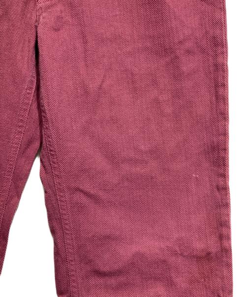 MARTIN MARGIELA（マルタン・マルジェラ）MARTIN MARGIELA (マルタン・マルジェラ) カルゼフレアデニム / Kersey flare jeans レッド サイズ:46の古着・服飾アイテム