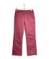 MARTIN MARGIELA（マルタン・マルジェラ）の古着「カルゼフレアデニム / Kersey flare jeans」｜レッド