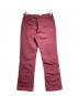 MARTIN MARGIELA (マルタン・マルジェラ) カルゼフレアデニム / Kersey flare jeans レッド サイズ:46：18000円