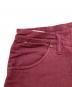 中古・古着 MARTIN MARGIELA (マルタン・マルジェラ) カルゼフレアデニム / Kersey flare jeans レッド サイズ:46：18000円
