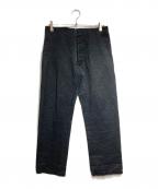 MARTIN MARGIELAマルタン・マルジェラ）の古着「マックイーンパンツ/McQueen Pants」｜ブラック