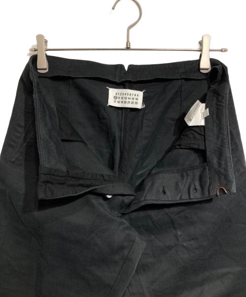 MARTIN MARGIELA（マルタン・マルジェラ）MARTIN MARGIELA (マルタン・マルジェラ) マックイーンパンツ/McQueen Pants ブラック サイズ:46の古着・服飾アイテム