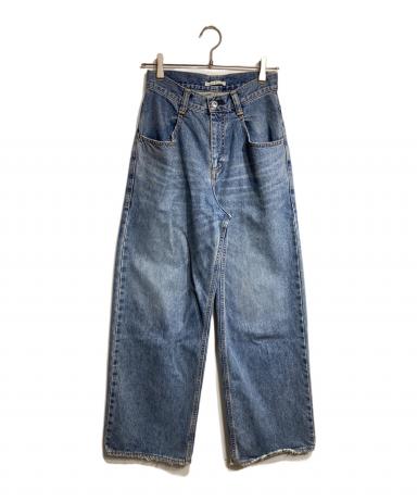 【1回着用の美品】plage／プラージュ／R’iam／リアムルーズベスト／ジレ WEB限定追加》R'IAM SUPER LOOSE デニム 3（デニムパンツ・ジーンズ