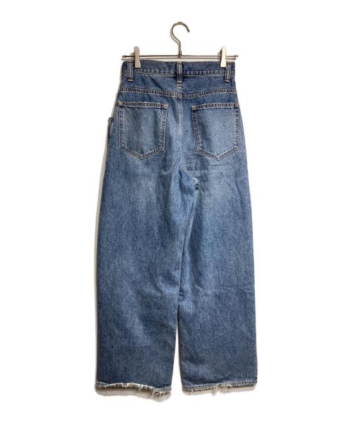 Plage（プラージュ）Plage (プラージュ) R'IAM WIDE DENIM/リアム ワイドデニム ブルー サイズ:36の古着・服飾アイテム