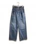 Plage（プラージュ）の古着「R'IAM WIDE DENIM/リアム ワイドデニム」｜ブルー