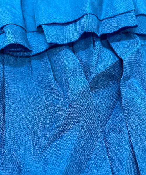 house of lotus（ハウスオブロータス）house of lotus (ハウスオブロータス) シルクフリルパンツ/Silk Frill Pants ブルー サイズ:Mの古着・服飾アイテム