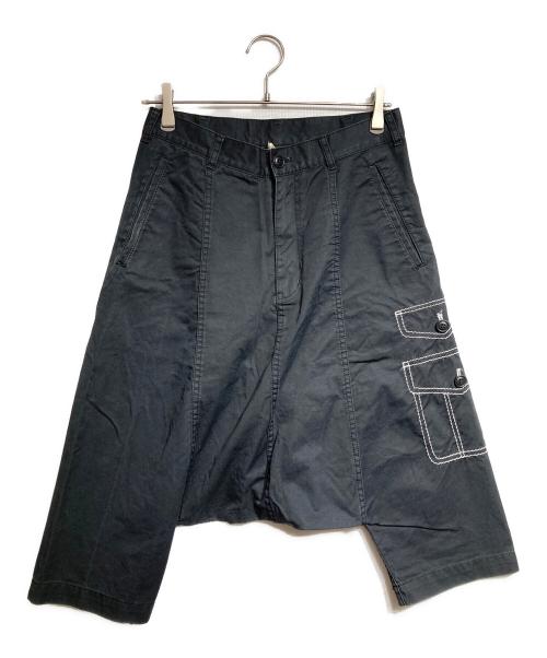 COMME des GARCONS（コムデギャルソン）COMME des GARCONS (コムデギャルソン) ポケットステッチデザインサルエルパンツ/Sarrouel Pants with Pocket Stitch Detail ブラック サイズ:XSの古着・服飾アイテム