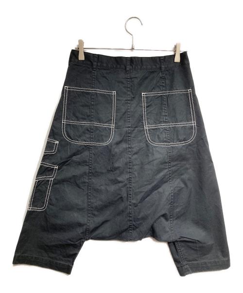 COMME des GARCONS（コムデギャルソン）COMME des GARCONS (コムデギャルソン) ポケットステッチデザインサルエルパンツ/Sarrouel Pants with Pocket Stitch Detail ブラック サイズ:XSの古着・服飾アイテム