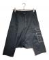 COMME des GARCONS（コムデギャルソン）の古着「ポケットステッチデザインサルエルパンツ/Sarrouel Pants with Pocket Stitch Detail」｜ブラック