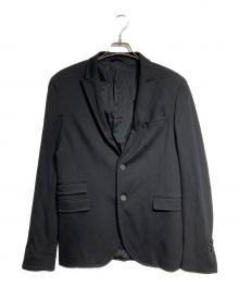 NEIL BARRETT（ニールバレット）の古着「Techno Jersey Blazer」｜ブラック
