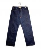 BLACK SIGNブラックサイン）の古着「Vocalion Waist-Overalls DENIM/ヴォカリオン・ウェストオーバーオールズ」｜インディゴ