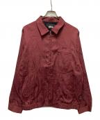 stussyステューシー）の古着「PAISLEY BRYAN JACKET」｜レッド