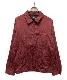 stussy（ステューシー）の古着「PAISLEY BRYAN JACKET」｜レッド
