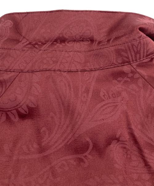 stussy（ステューシー）stussy (ステューシー) PAISLEY BRYAN JACKET レッド サイズ:Mの古着・服飾アイテム