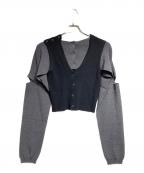 PRANK PROJECTプランクプロジェクト）の古着「Multi-Way Knit/マルチウェイニット」｜グレー