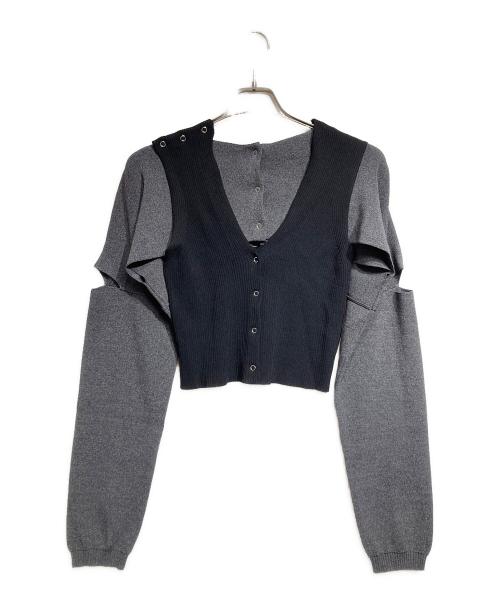 PRANK PROJECT（プランクプロジェクト）PRANK PROJECT (プランクプロジェクト) Multi-Way Knit/マルチウェイニット グレー サイズ:FREEの古着・服飾アイテム