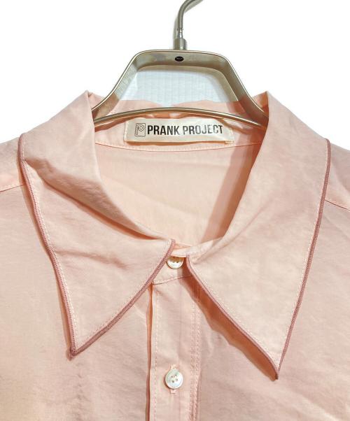 PRANK PROJECT（プランクプロジェクト）PRANK PROJECT (プランクプロジェクト) Contrast Trim Sheer Shirt/コントラストトリムシア―シャツ ピンク サイズ:FREEの古着・服飾アイテム