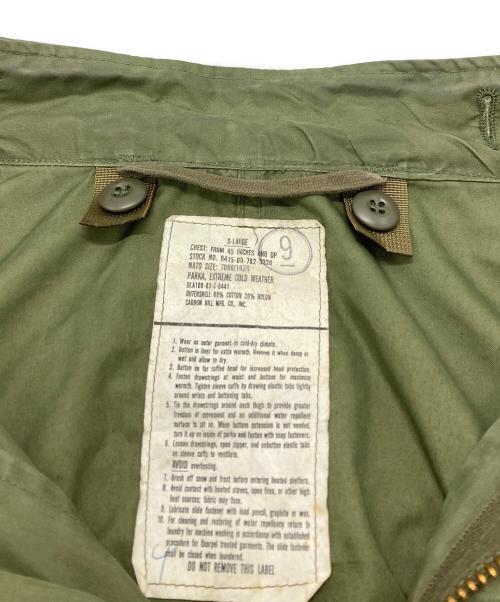 US ARMY（ユーエスアーミー）US ARMY (ユーエスアーミー) M-65フィッシュテールコート/Fishtail coat カーキ サイズ:XLの古着・服飾アイテム