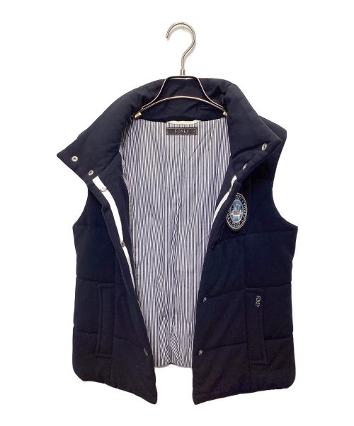 FOXEY（フォクシー）FOXEY (フォクシー) ダウンベスト ネイビー サイズ:40の古着・服飾アイテム