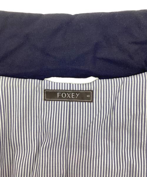 FOXEY（フォクシー）FOXEY (フォクシー) ダウンベスト ネイビー サイズ:40の古着・服飾アイテム