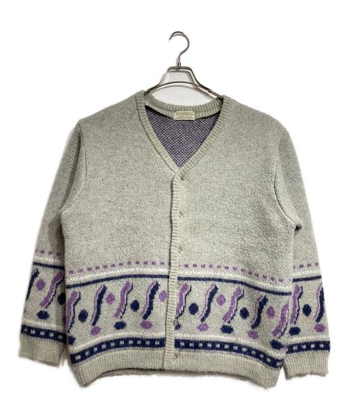 APPLE BUTTER STORE（アップルバターストア）APPLE BUTTER STORE COMFORTABLE REASON (コンフォータブルリーズン) 別注Floating Modern Cardigan/フローティングモダンカーディガン グレー サイズ: L/XLの古着・服飾アイテム