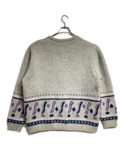 APPLE BUTTER STORE（アップルバターストア）APPLE BUTTER STORE COMFORTABLE REASON (コンフォータブルリーズン) 別注Floating Modern Cardigan/フローティングモダンカーディガン グレー サイズ: L/XLの古着・服飾アイテム