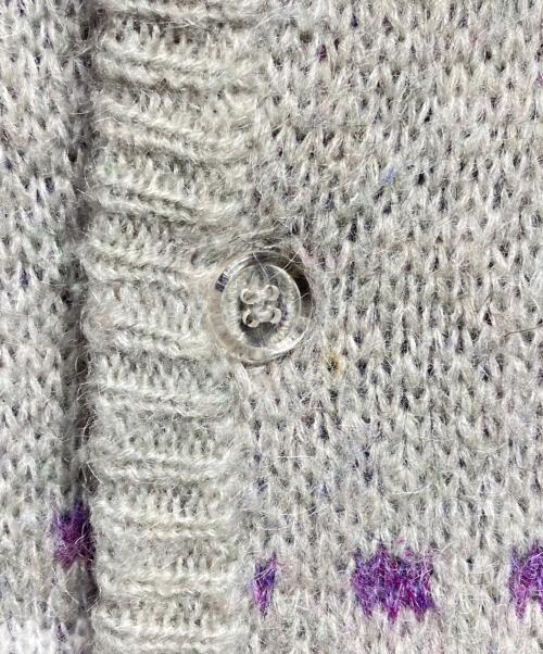 APPLE BUTTER STORE（アップルバターストア）APPLE BUTTER STORE COMFORTABLE REASON (コンフォータブルリーズン) 別注Floating Modern Cardigan/フローティングモダンカーディガン グレー サイズ: L/XLの古着・服飾アイテム