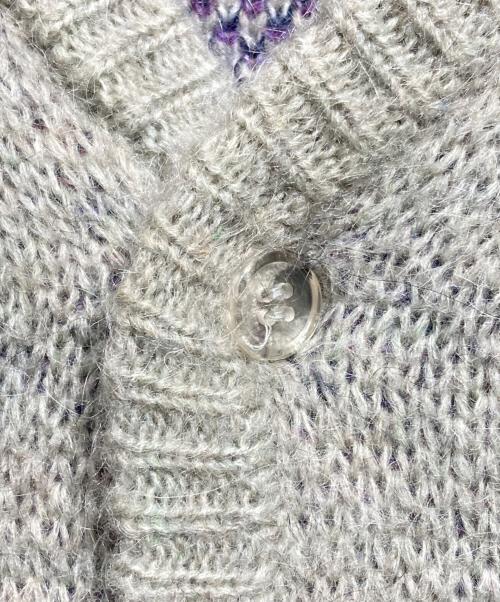 APPLE BUTTER STORE（アップルバターストア）APPLE BUTTER STORE COMFORTABLE REASON (コンフォータブルリーズン) 別注Floating Modern Cardigan/フローティングモダンカーディガン グレー サイズ: L/XLの古着・服飾アイテム